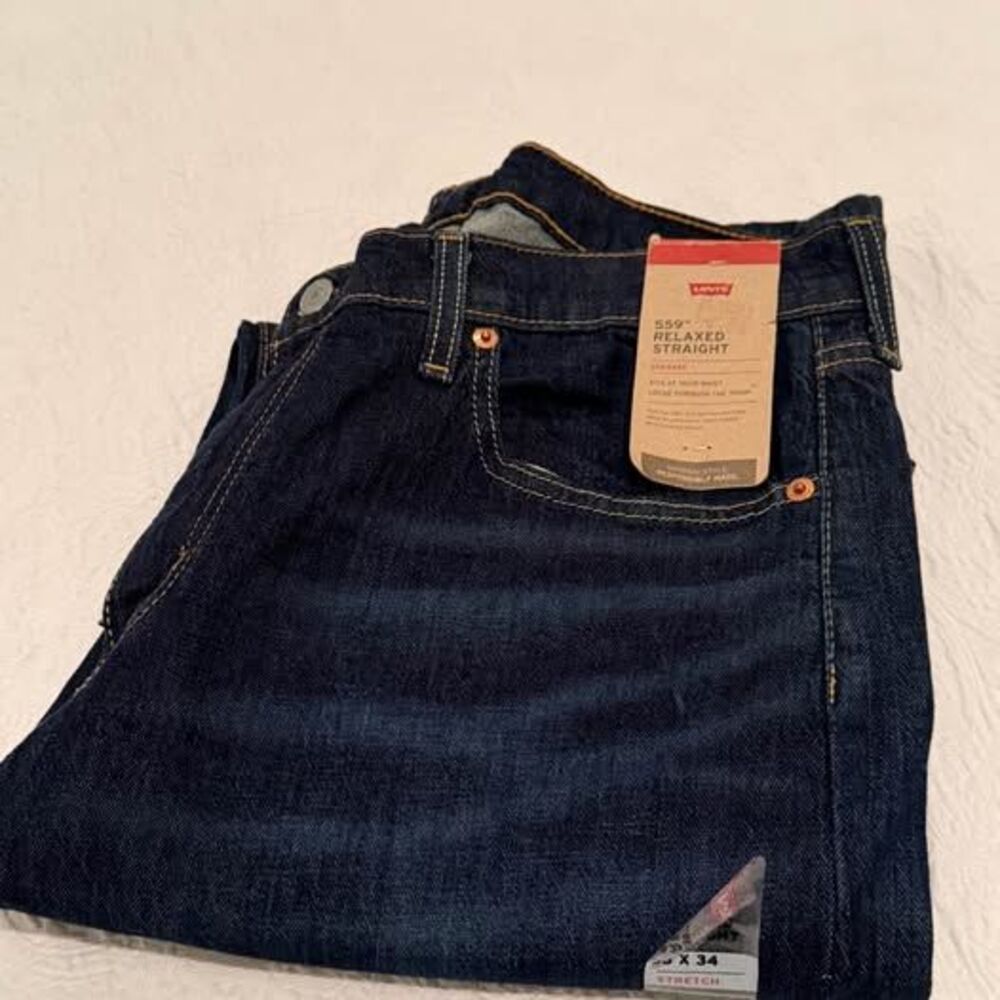 Levi's 559 Relaxed Straight Jeans Size 33x34